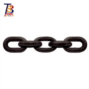 Catena in lega di acciaio nero G100 13*39 mm per sollevamento